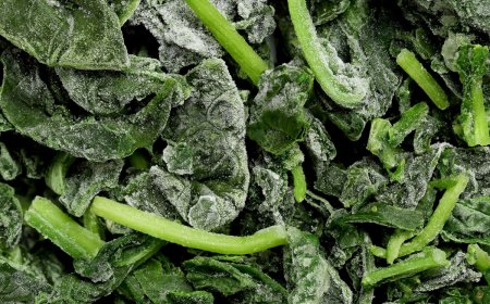 Kako pravilno zalediti spanać