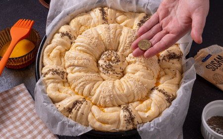 Kako se pravi Božićna česnica – Božićna pogača